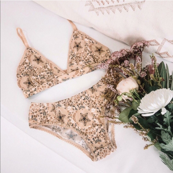 New spell designs celestial tri bralette cream XL - Picture 5 of 12
